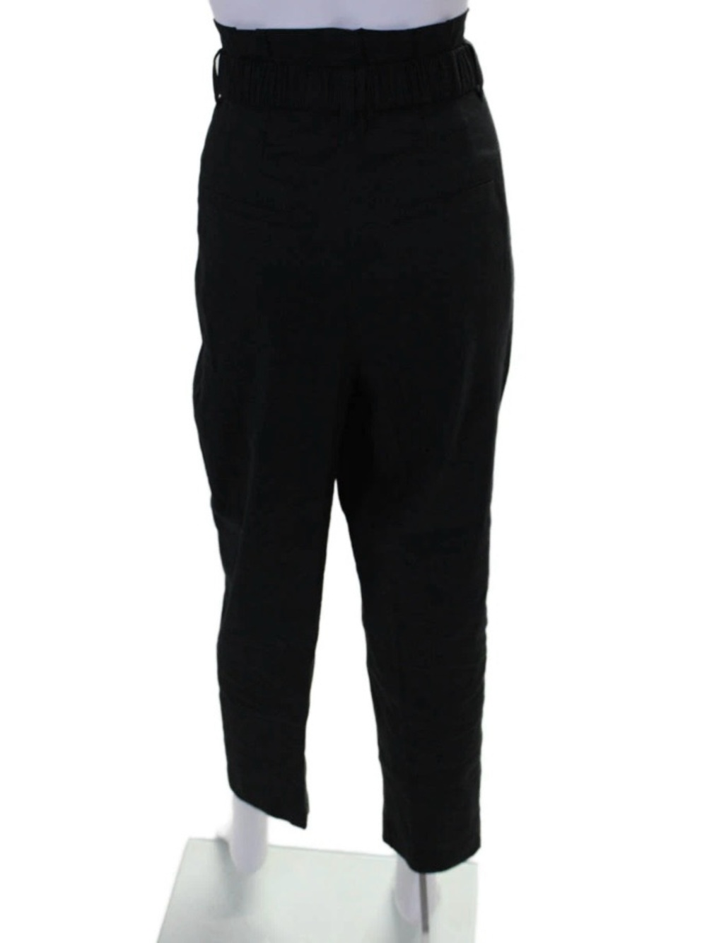 10 Crosby Derek Lam Atto Paperbag Waist Pants w/Belt Size 6 - Picture 5 of 11